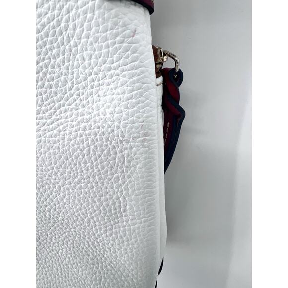 Dooney & Bourke Pebble Leather Crossbody White Handbag Purse Designer Classic - Picture 15 of 16